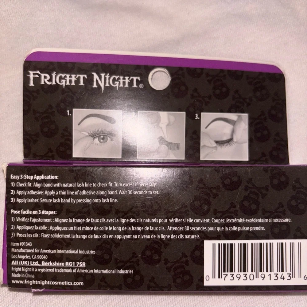 Ardell Fright Night Spooky Lashes Spider Web(0.6ml/0.02fl) As Seen‎ In Pics